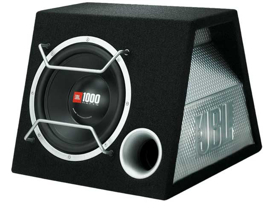 GRAND TOURING GTO 1000B - Black - 10 inch Bass Reflex Subwoofer Enclosure - Hero
